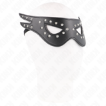 Kink Masked Allure-Sexy Leatherette Mask Model 2 27 X 13 · Bondage & Handschellen
