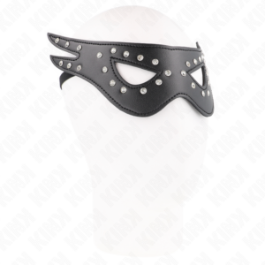 Kink Masked Allure-Sexy Maske aus Kunstleder Modell 2 27 X 13