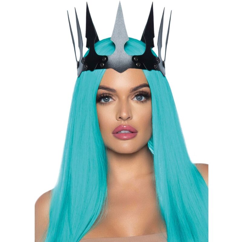Leg Avenue Accessories-Maleficent-Krone aus Kunstleder