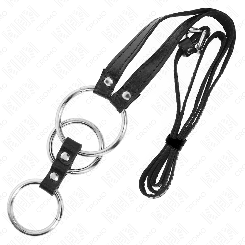 Kink Ring Power-Metallring Dreifach für Penis 3.8 cm bis 5 cm · BDSM-Zubehör (Bild 5)