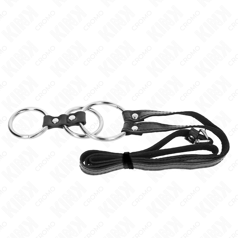 Kink Ring Power-Metallring Dreifach für Penis 3.8 cm bis 5 cm · BDSM-Zubehör (Bild 2)