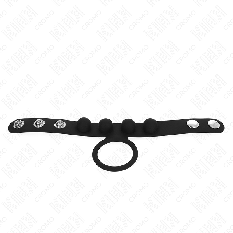 Kink Ring Power-Penis Ring in der Haut 3.5 cm mit Verschluss durch · BDSM-Zubehör (Bild 2)