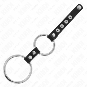 Kink Ring Power-Doppel Metallische Ringe für Penis 3.8 cm bis 5 cm · BDSM-Zubehör (Bild 4)