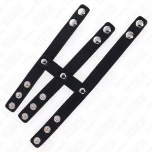 Kink Ring Power-Penisring Triple Haut mit Verschluss · BDSM-Zubehör (Bild 4)
