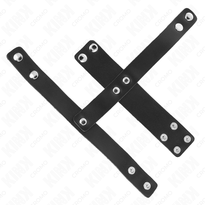 Kink Ring Power-Cage Leder Ring für den Penis mit Separator · BDSM-Zubehör (Bild 3)