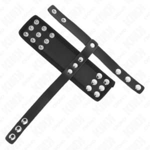 Kink Ring Power-Käfigring für Leder Penis mit Armband · BDSM-Zubehör (Bild 3)