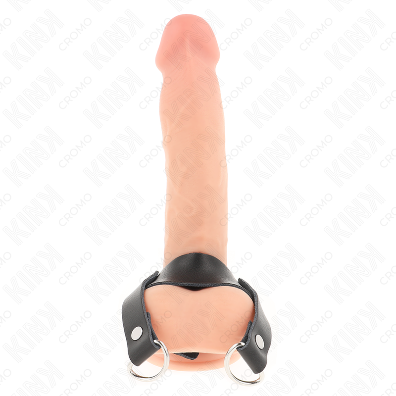 Kink Ring Power-Penisring mit „d“-förmigen Ringen 18.5 cm · BDSM-Zubehör (Bild 2)