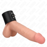 Kink Ring Power-Penis Ring aus Leder mit Druckverschluss · BDSM-Zubehör