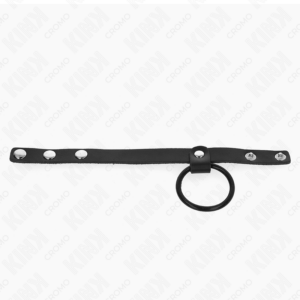 Kink Ring Power-Penis Ring aus Silikon 3.8 cm und Kugel Separator · BDSM-Zubehör (Bild 3)