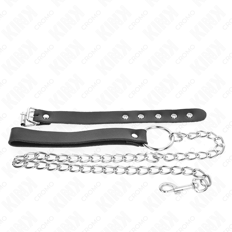 Kink Ring Power-Penisring Leder mit Gurt 21.5 X 2 · BDSM-Zubehör (Bild 2)