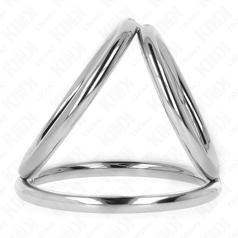 Kink Ring Power-Metallring Dreifach Verchromt für Penis 3.2 cm · BDSM-Zubehör (Bild 2)