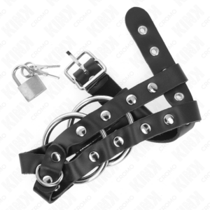 Kink Ring Power-Tisch für verstellbaren Penis mit Metallschlösser · BDSM-Zubehör (Bild 3)