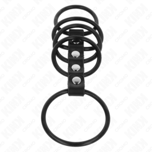 Kink Ring Power-5 Penis Ringe aus Silikon 3.8 cm Bis zu 4.8 cm · BDSM-Zubehör (Bild 3)