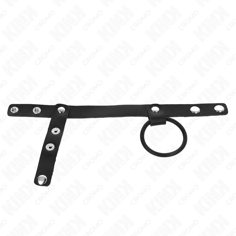 Kink Ring Power-Penis Ring aus Silikon 3.8 cm mit Trenner Kugeln · BDSM-Zubehör (Bild 2)