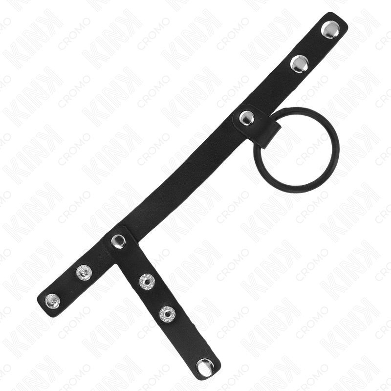 Kink Ring Power-Penis Ring aus Silikon 3.8 cm mit Trenner Kugeln · BDSM-Zubehör (Bild 3)