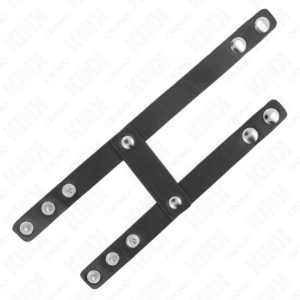 Kink Ring Power-Doppelter einstellbarer Lederring für Penis · BDSM-Zubehör (Bild 6)