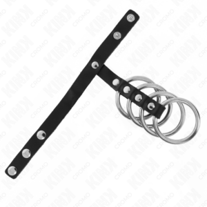 Kink Ring Power-4 Metallische Penis Ringe 3.8 cm verbunden · BDSM-Zubehör (Bild 3)