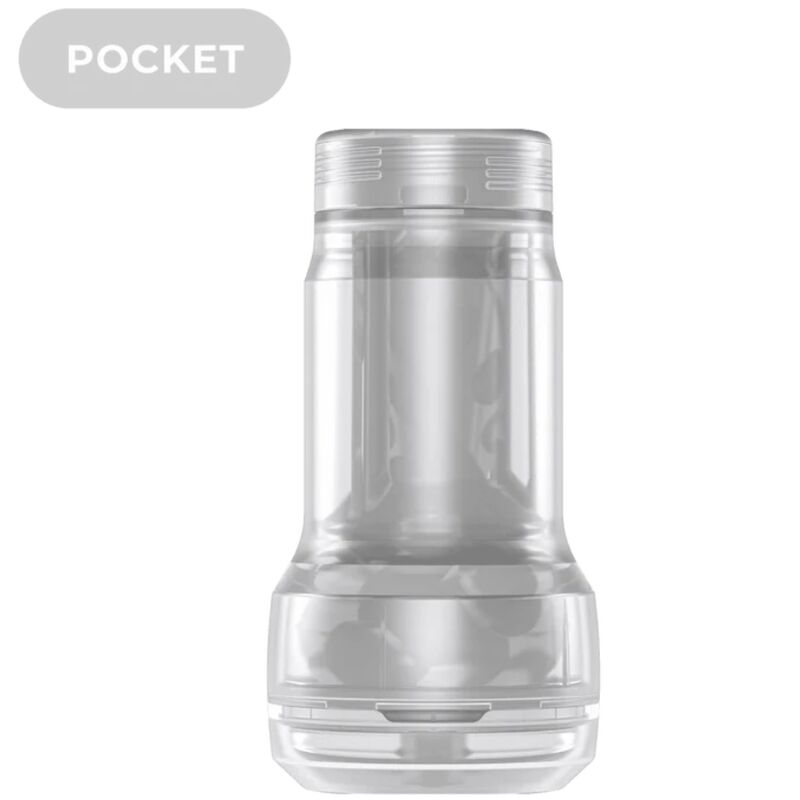 Kiiroo-Masturbator Taschenbuch Feel Crystal Transparent · Sextoys (Bild 5)
