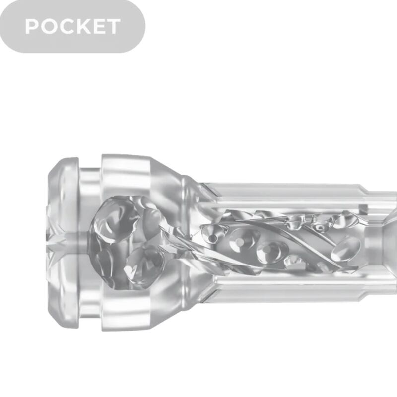 Kiiroo-Masturbator Taschenbuch Feel Crystal Transparent · Sextoys (Bild 7)