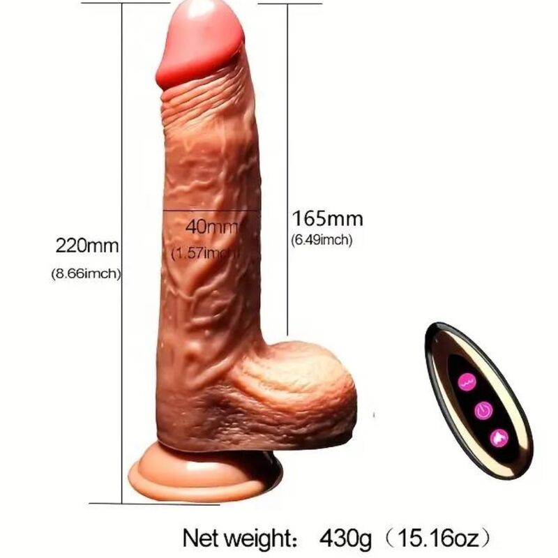 Armony-Vibrator Dildo Realistisch Wiederaufladbar mit Fernbedienung-TPE · Vibratoren (Bild 8)