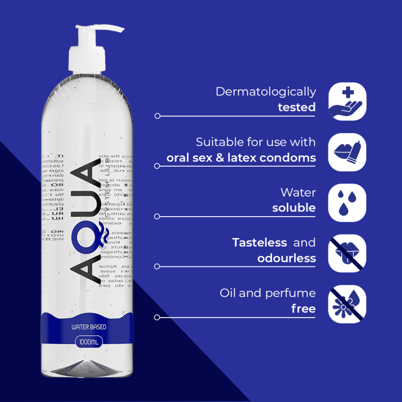 Aqua Quality-Gleitgel auf Wasserbasis 1000 ml · Kosmetika & Aphrodisiaka (Bild 4)