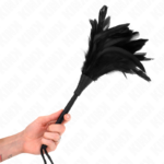 Kink Impact & Touch-Black Maids Hornförmige Penis, 36 cm · Bondage & Handschellen