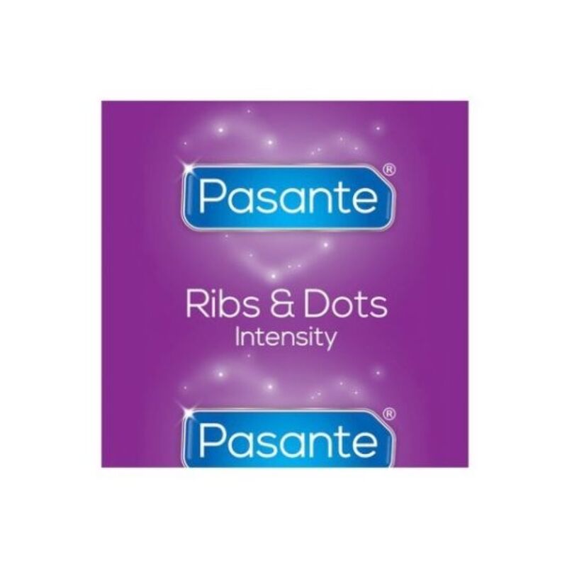 Pasante-Ribs & Dots Intensity Kondome Textured, 144 Stk. · Kondome (Bild 3)