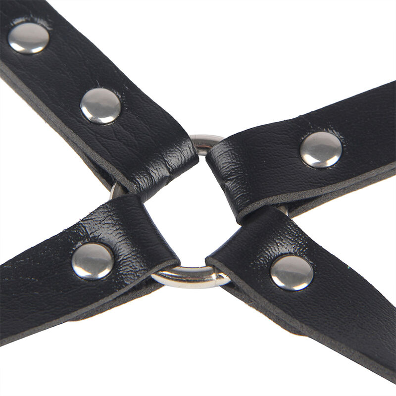 Subblime Fetish-953690 Handschellen mit Gürtel Schwarz One Size · Bondage & Handschellen (Bild 9)
