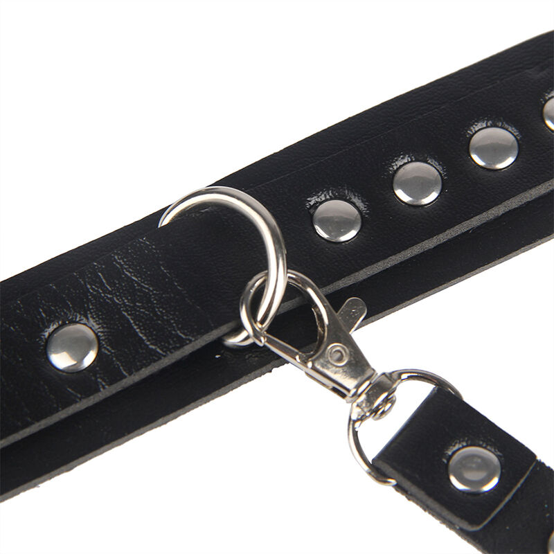 Subblime Fetish-953690 Handschellen mit Gürtel Schwarz One Size · Bondage & Handschellen (Bild 10)