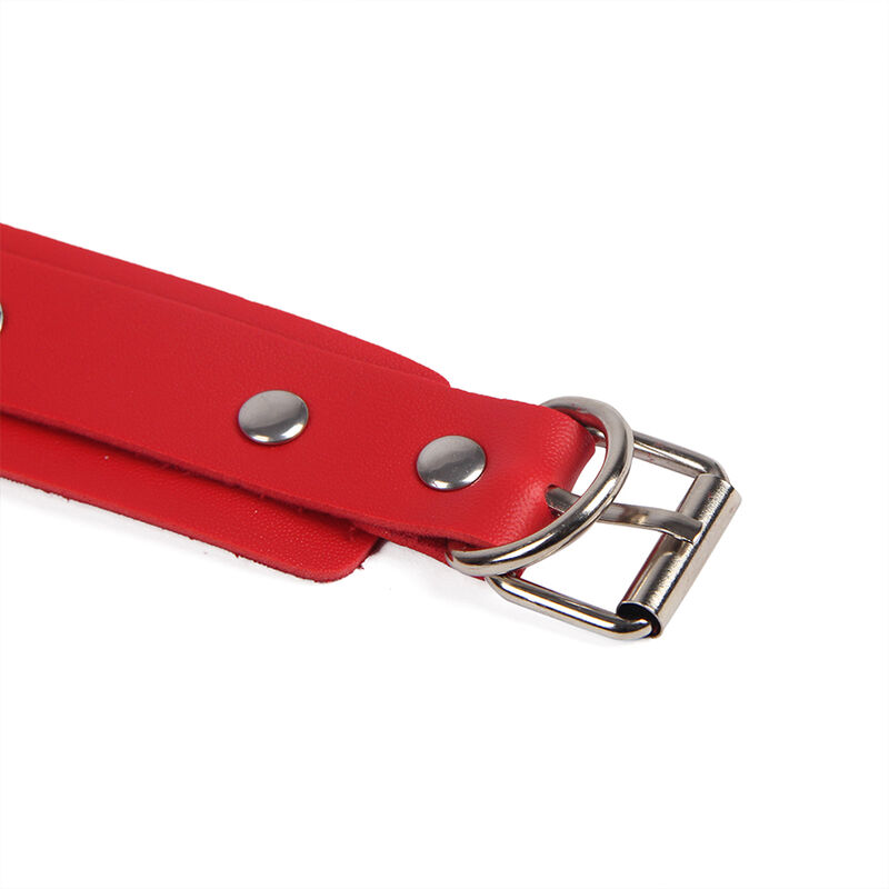 Subblime Fetish-953706 Handschellen mit Gürtel Rot One Size · Bondage & Handschellen (Bild 7)