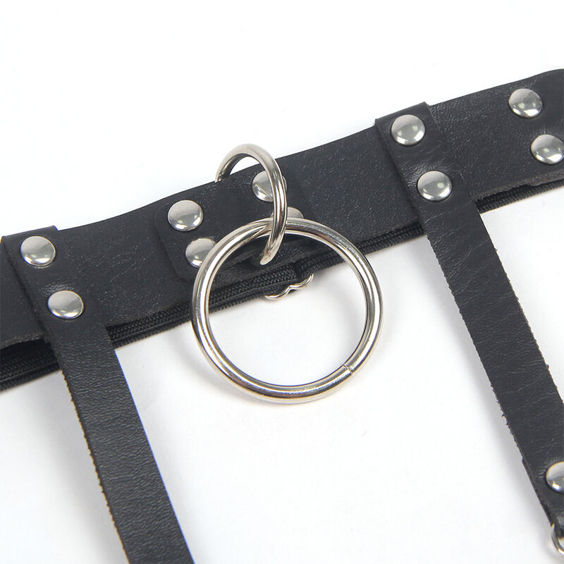 Subblime Fetish-953744 Einstellbarer Punk-Karton aus Leder Schwarz · BDSM-Zubehör (Bild 5)