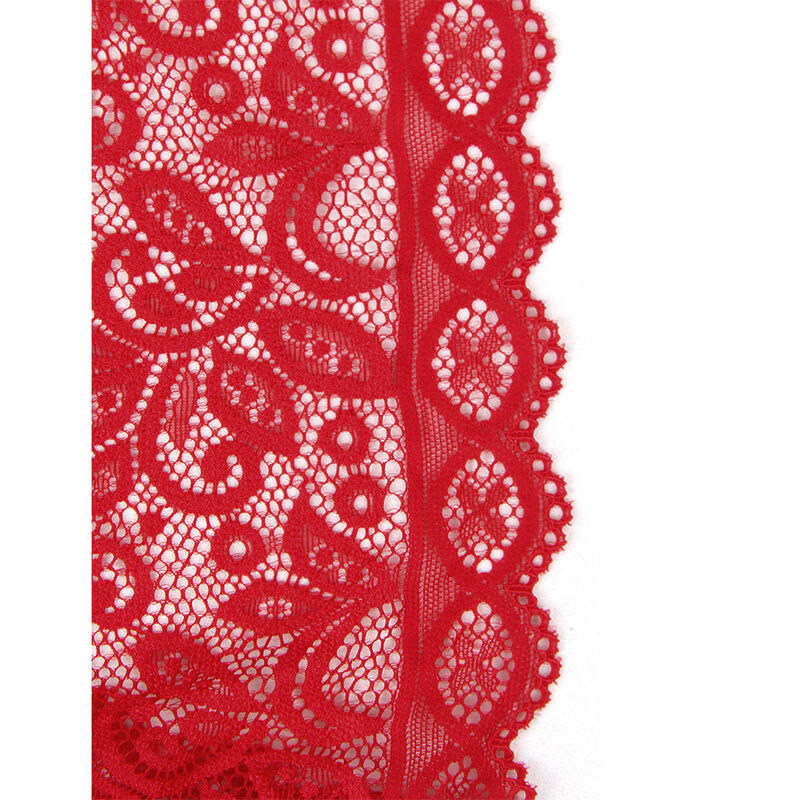 Subblime Bodystockings-953874 Body Open Cup Rot, S/M · Sexy Damen-Dessous (Bild 4)