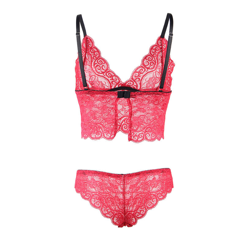 Subblime Sets-953904 Nachthemd in Satin und Spitze + · Spicy Dessous & Bodystockings (Bild 6)