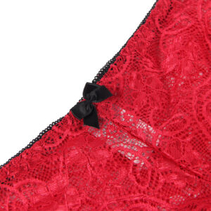 Subblime Sets-953904 Nachthemd in Satin und Spitze + · Spicy Dessous & Bodystockings (Bild 9)