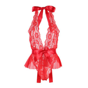 Subblime Bodies-953973 Sexy Body mit Lenkrad und Armband, Rot S/M · Spicy Dessous & Bodystockings (Bild 9)