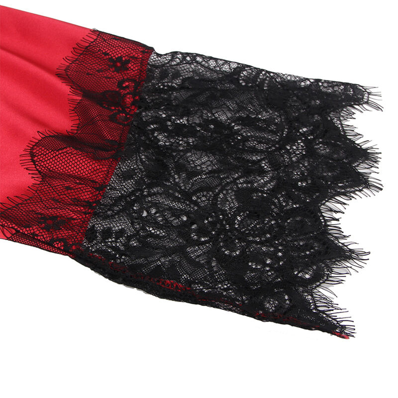 Subblime Sets-954024 Hemd aus Spitzen mit Rücken Transparent + · Spicy Dessous & Bodystockings (Bild 6)