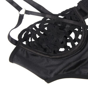 Subblime Bodystockings-954055 Sexy Körper in Spitze, Schwarz, S/M · Sexy Damen-Dessous (Bild 5)