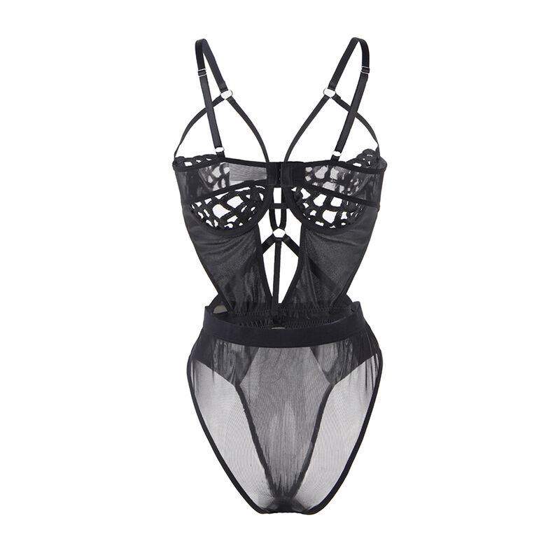 Subblime Bodystockings-954055 Sexy Körper in Spitze, Schwarz, S/M · Sexy Damen-Dessous (Bild 3)