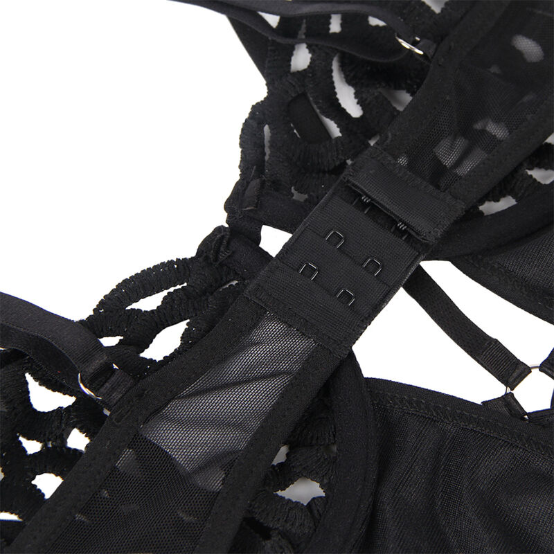 Subblime Bodystockings-954055 Sexy Körper in Spitze, Schwarz, S/M · Sexy Damen-Dessous (Bild 2)