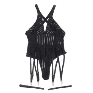 Subblime Bodystockings-954147 Korpus mit Schwarz Ständer S/M · Sexy Damen-Dessous (Bild 3)
