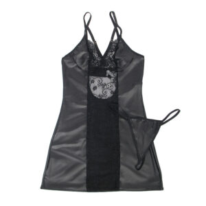Subblime Dresses-954161 Hochzeitskleid aus Leder Schwarz, S/M · Spicy Dessous & Bodystockings (Bild 7)