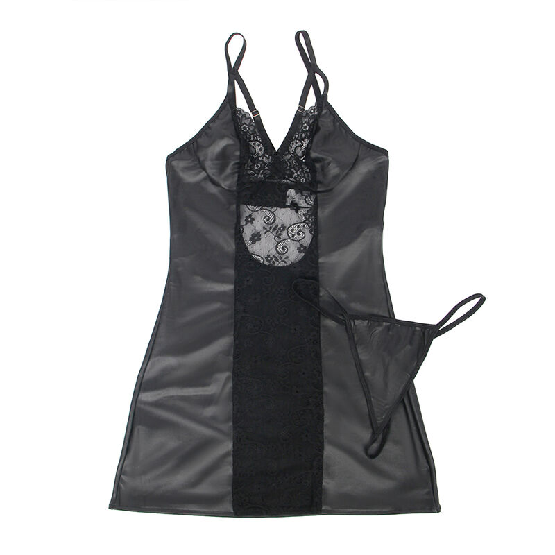 Subblime Dresses-954161 Hochzeitskleid aus Leder Schwarz, S/M · Spicy Dessous & Bodystockings (Bild 7)