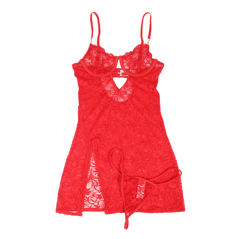 Subblime Babydolls-954215 Babydoll Pizzo mit verstellbaren Hosenträgern · Sexy Damen-Dessous (Bild 4)