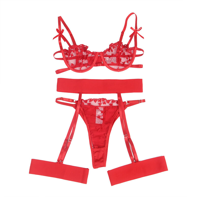Subblime Sets-954338 BH, Slip und Strumpfhalter mit Druck · Spicy Dessous & Bodystockings (Bild 10)