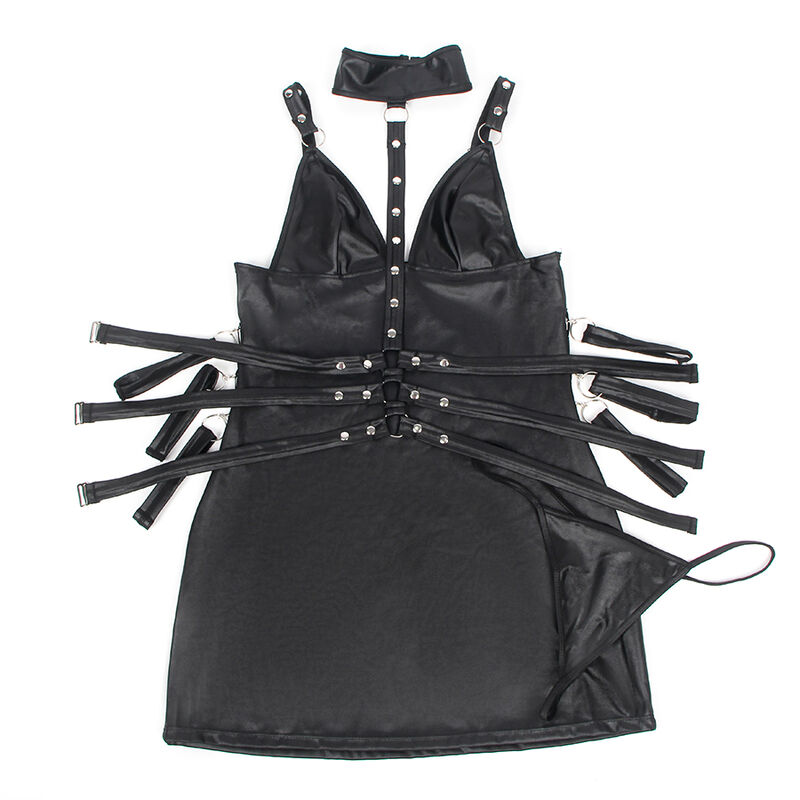 Subblime Dresses-954413 Body Bondage in Pelle Schwarz L/XL · Sexy Damen-Dessous (Bild 5)