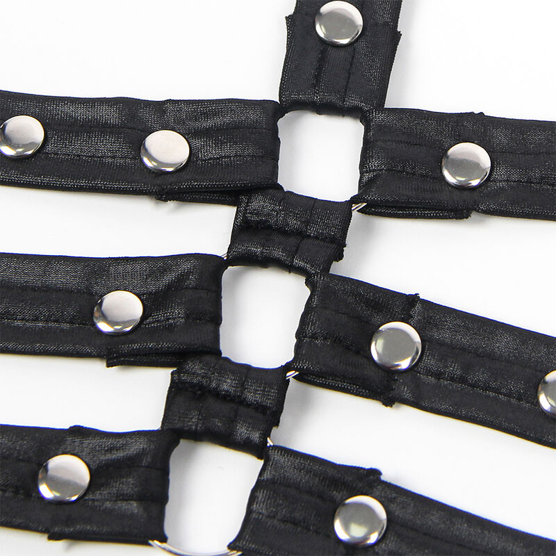 Subblime Dresses-954413 Body Bondage in Pelle Schwarz L/XL · Sexy Damen-Dessous (Bild 6)