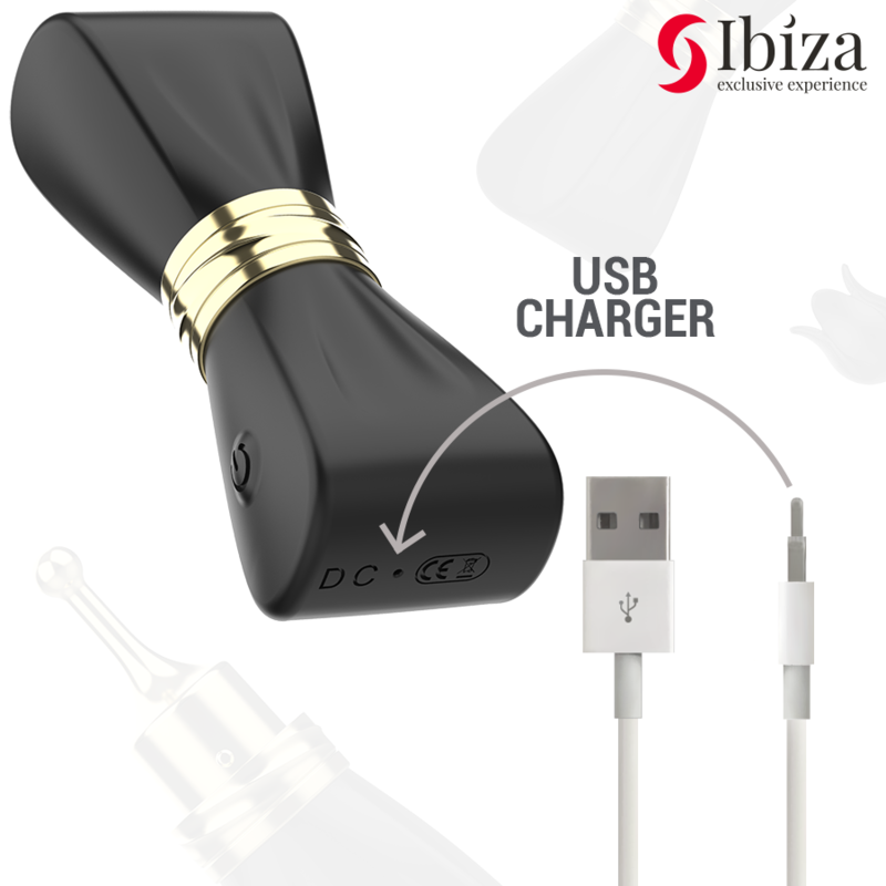 Ibiza Technology-Stimulator Klitoris Die, 3 Kopf-Silikon · Vibratoren (Bild 6)