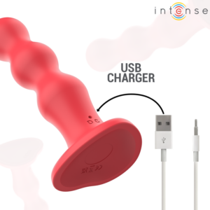 Intense Remote Control-Cody Vibrator Rot mit Saugbecher · Vibratoren (Bild 6)