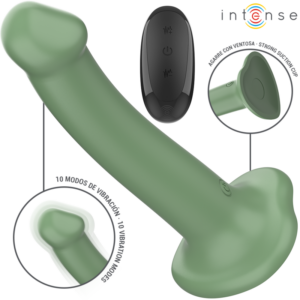 Intense Remote Control-Becca Vibrator mit Saugnapf, 10 Vibrationsstufen