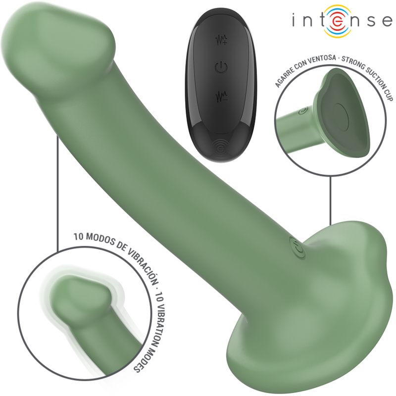 Intense Remote Control-Becca Vibrator mit Saugnapf, 10 Vibrationsstufen